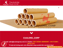 Tablet Screenshot of congtycuulong.com.vn